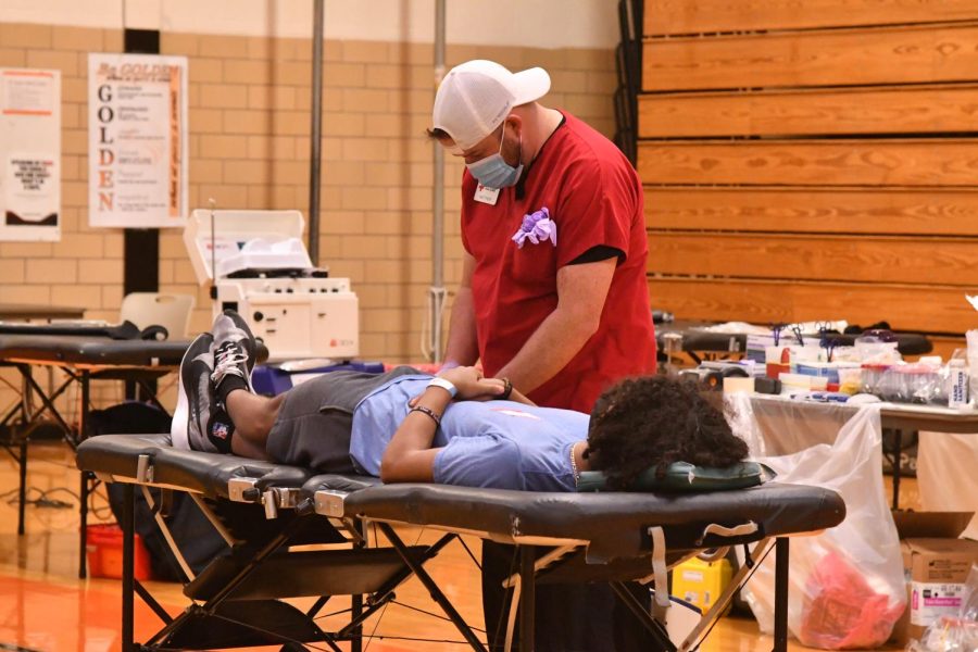 HOSA Fall Blood Drive Exceeds Its Goal