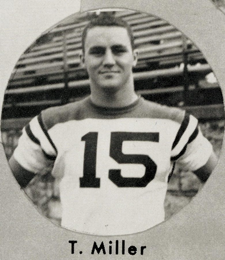 Millers football picture in the 1962 TAHS yearbook.
