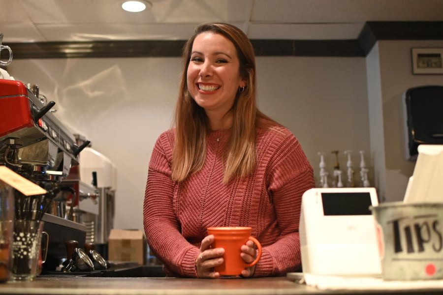 My dads sense of humor to never take things too seriously and my moms generosity and big heart definitely shaped me into who I am today, said Shannon Rice, co-owner and manager of The Brew Coffee and Tap House in Tyrone 