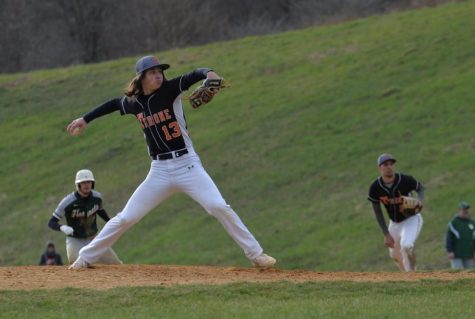 Junior Caden Bonsell threw a 3-hit complete game against JV