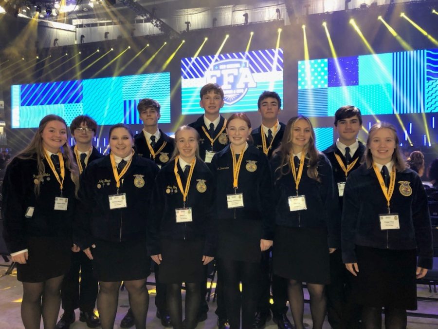 TAHS FFA Members Attend First Year Member Conference