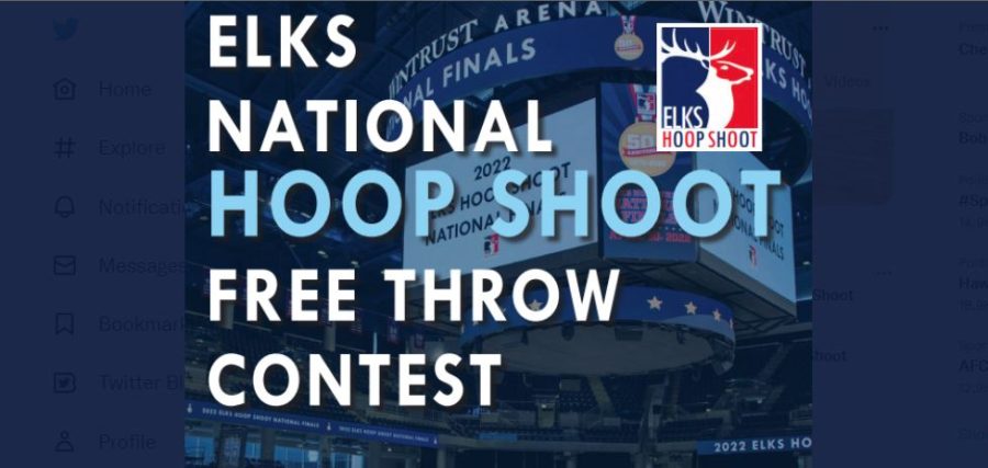 Elks Free Throw Contest at Blair Rec on January 15