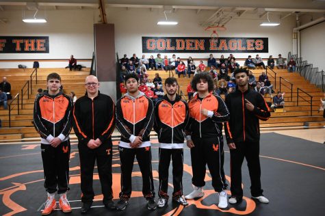 Tyrone honored 7 seniors on Senior Night.  They are Reese Wood, Curtis Wise, Caleb McKinney, Korry Walls, Joel Howard, and Jermaine Meyers. Not pictured: Brody Klein.