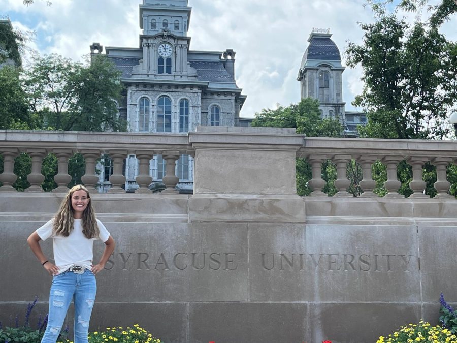 Tyrone senior Hailey Vanish received a full scholarship to attend Syracuse University in the fall. She credits not only her grades, but also her extracurricular activities and community service as factors that led to her being awarded the scholarship.