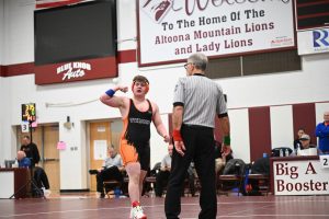 Braden Ewing finished second at Regionals and qualified for the PIAA AA State Tournament this weeekend in Hershey