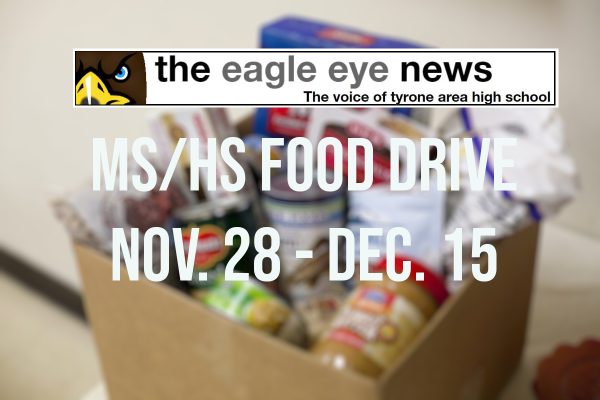 Eagle Eye Food Drive Starts November 28