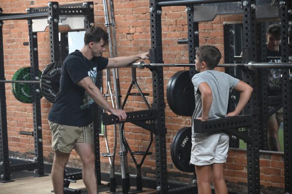 Nick Training Middle School student Lucas Rudden