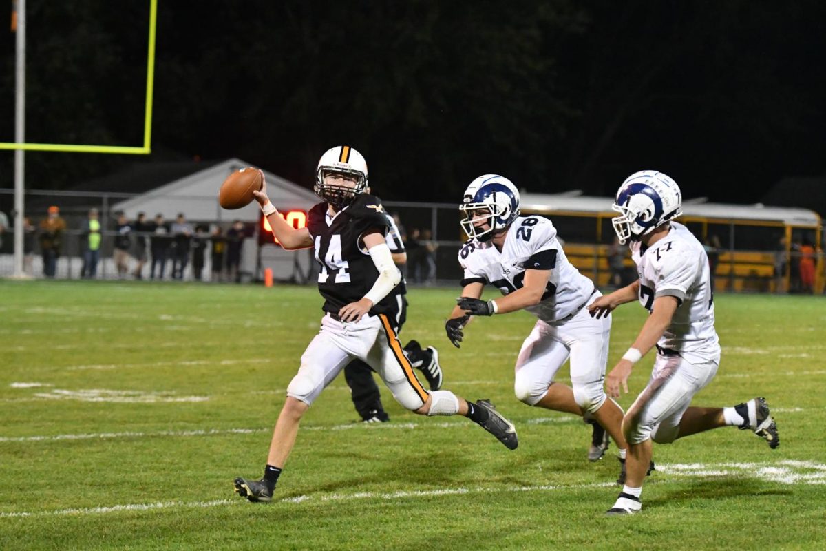 Walk in his first win against Penns Valley in 2021.