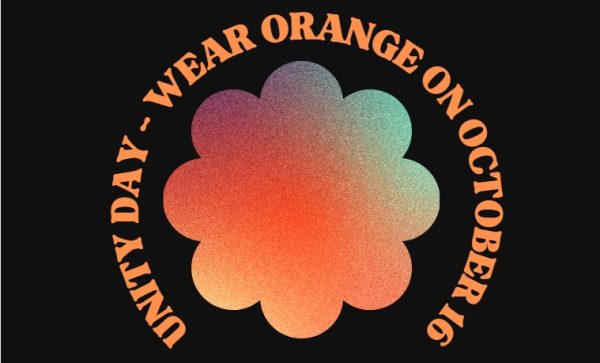 Wear Orange on Wednesday 10/16 for Unity Day