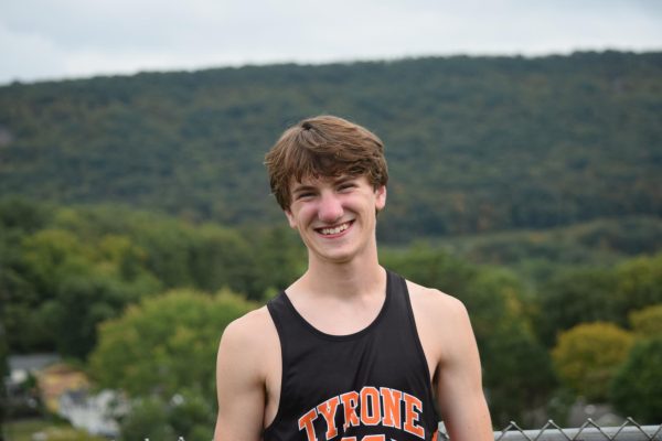 Tyrone senior Tom Sutt was the top finisher at Districts for the Golden Eagles. 