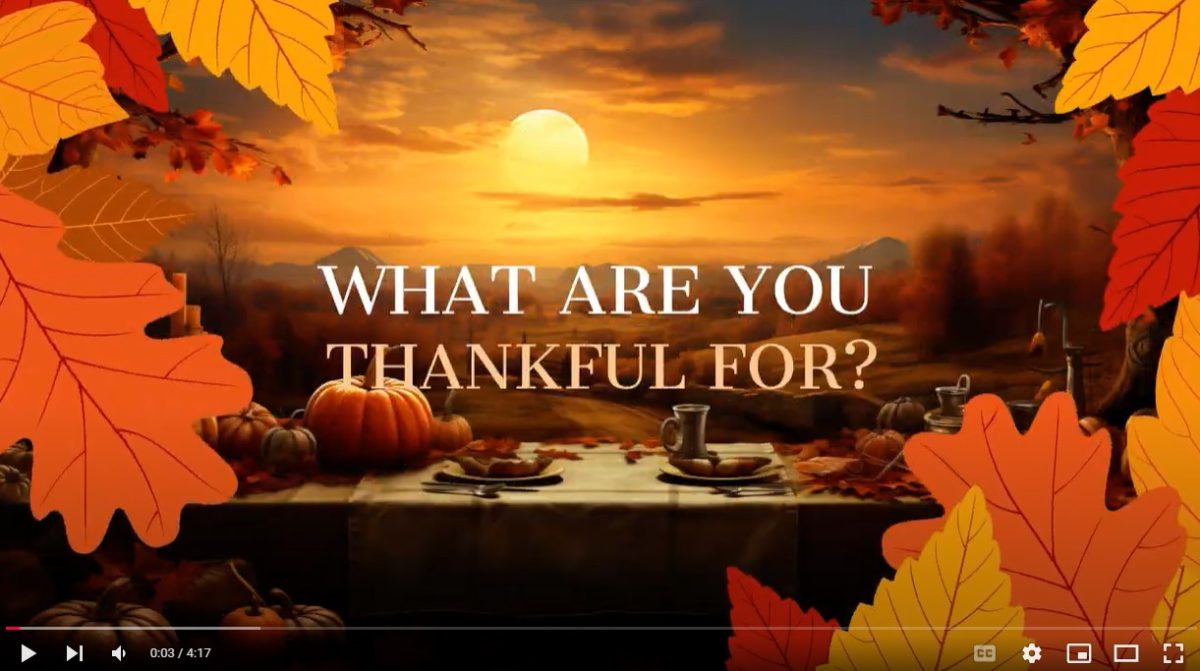 2024 Eagle Eye Thanksgiving Video