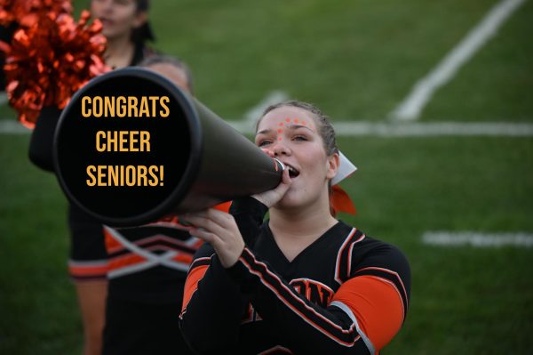 Tyrone Cheer Honors Three Seniors