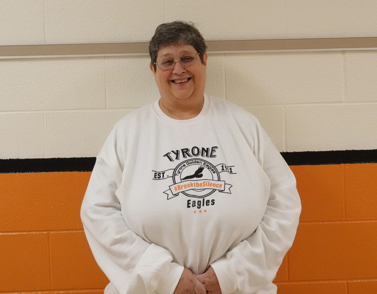 Mrs. Peggy Cox will retire from the Tyrone Area School District at the end of December. 