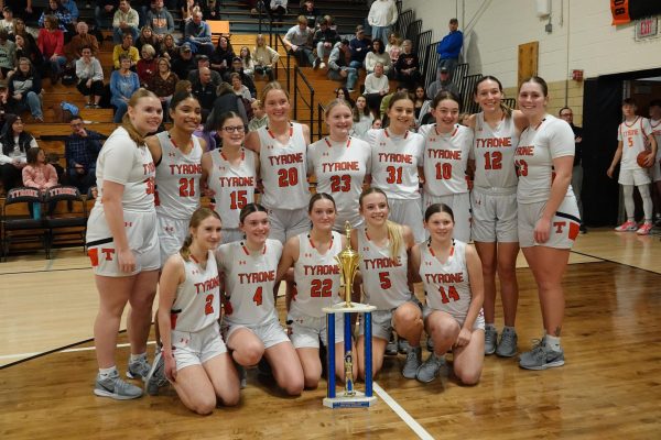 The Tyrone girls won the 2025 Holiday Tournament