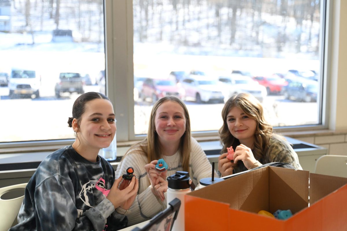 Hailey Lowery, Paige Carper, and Piper Myers