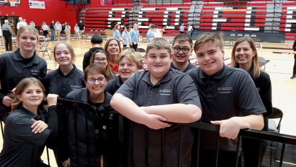 The Tyrone Bocce Team participated in its first tournament at St. Francis University on Saturday, January 4 (photo courtesy of Melissa Spicer)