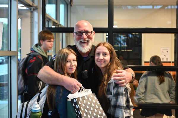 Students: Hayden White, Anna Myers, Staff: Officer Bub Dick