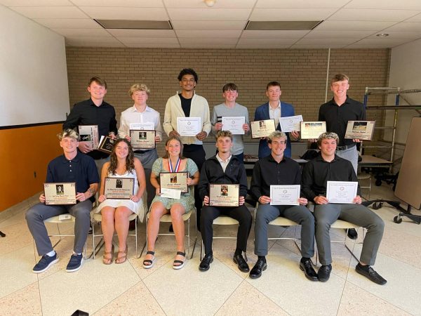 Over $10k in Scholarships Awarded to TAHS Seniors at Golden Eagle All-Sports Banquet