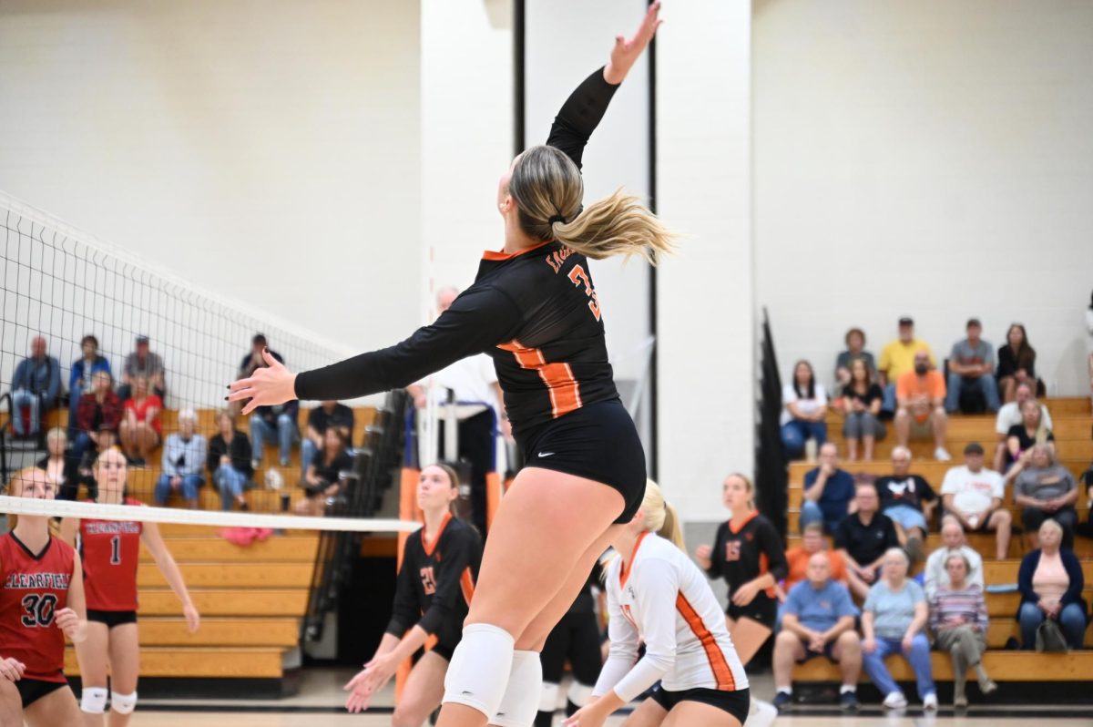 Lady Eagle Spikers Drop Home Opener in Four Sets