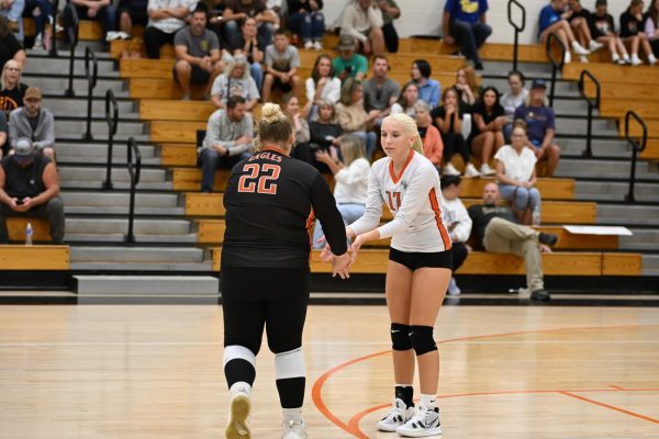 Abby Anthony and Bailey Woomer