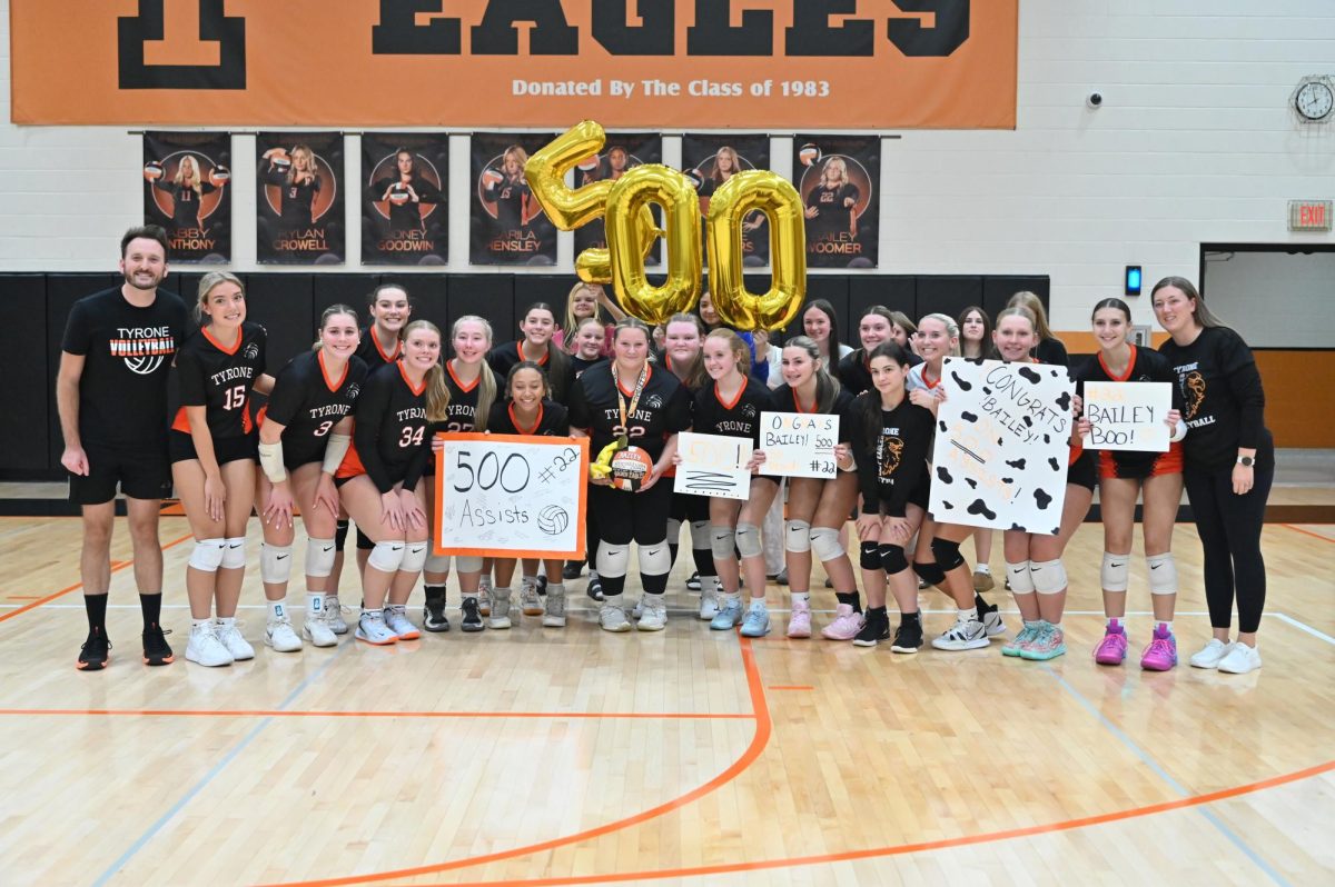 Team celebrates Bailey's 500