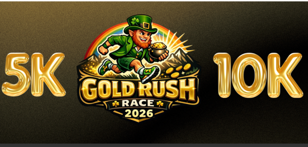 Register for 2026 Tyrone Gold Rush 5k/10k on March 14